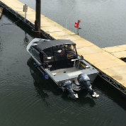 docked boat