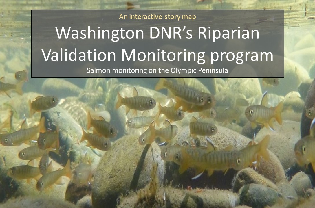 Story map for the Riparian Validation Monitoring project